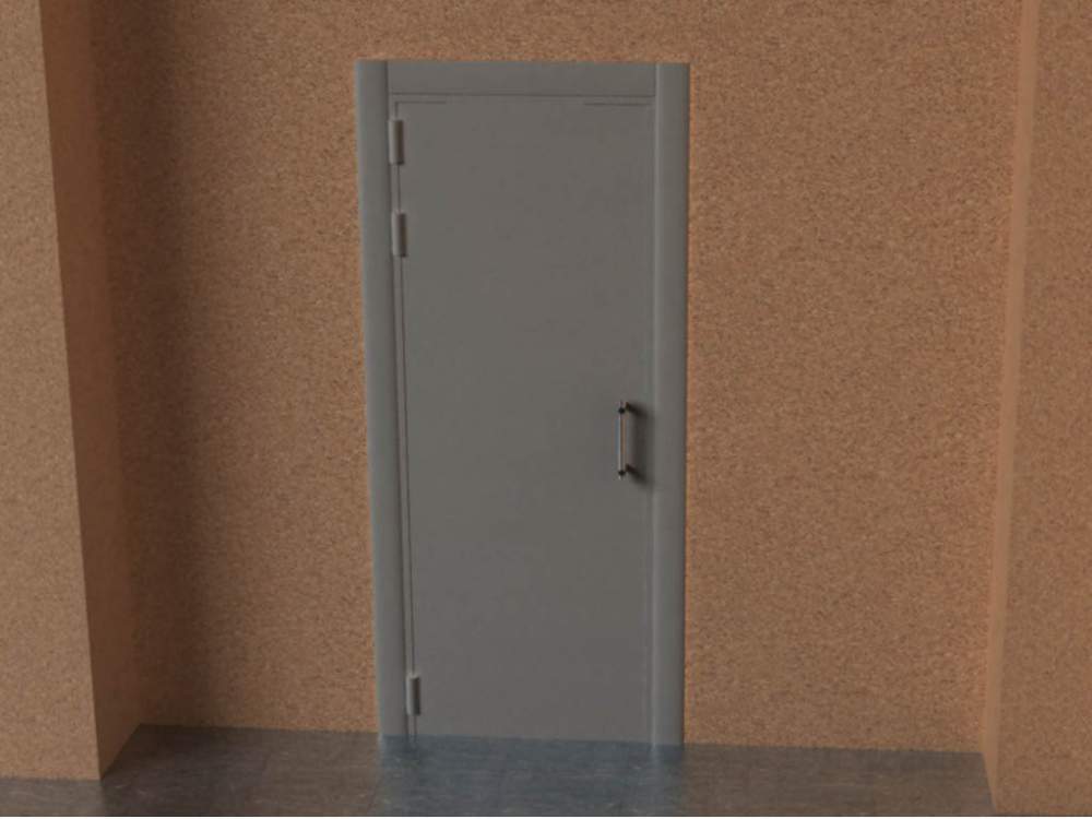 наружные металлические двери гост