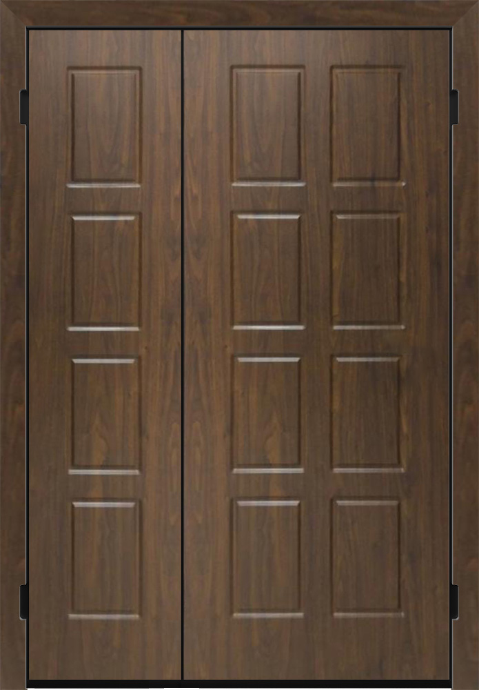 Экошпон с фрезеровкой мореная береза ZB 088-2 ОСФБ