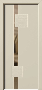 Окрашенные по NCS светлая входная дверь Smart Lock 302952 МДФ в Москве