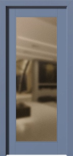 Утепленная металлическая дверь Termo 198796 МДФ крашенные по Ral в Москве