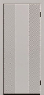 Белая недорогая одностворчатая металлическая дверь Termo 213726 в Москве