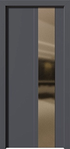 Домашняя уличная  входная дверь со вставками из стекла Termo 197276 в Москве