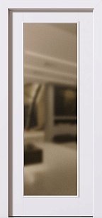 Домашняя уличная  стальная входная дверь стекло Termo 197371 в Москве