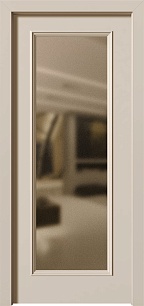 Одностворчатая взломостойкие входная дверь Termo 304081 со стеклом в Москве