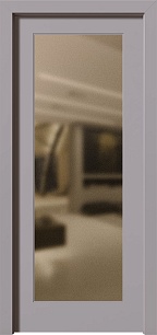 Светлая недорогая металлическая дверь Next 197544 в квартиру в Москве