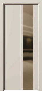 Морозостойкая окрашенная металлическая дверь Termo 274095 МДФ в Москве