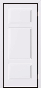 Теплая окрашенная металлическая дверь Termo 198291 со стеклом в Москве