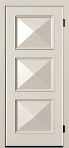 Утепленная окрашенная входная дверь Termo 199876 МДФ в Москве