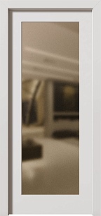 Остекленная  стальная дверь для улицы в частный дом Termo 198691 в Москве