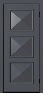 Устойчивые к влаге окрашенная стальная дверь Color 197458 с зеркалом в Москве
