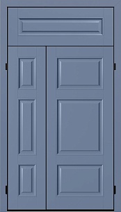 Тёмная стальная дверь Color 297869 стандарт в многоквартирный дом в Москве