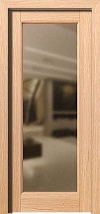 Светлая металлическая дверь Next 198914 в многоквартирный дом из наборных панелей в Москве