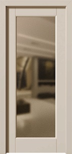 Утепленная одностворчатая входная дверь Termo 199336 со стеклом в Москве