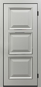 Недорогая одностворчатая входная дверь Termo 199451 (синяя) в Москве