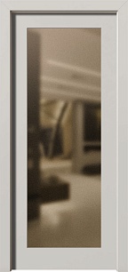 Одностворчатая утепленная металлическая дверь Termo 198346 с зеркалом в Москве