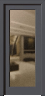 Ламинированная железная дверь Next 199429 в многоквартирный дом с пленкой ПВХ в Москве