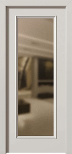 Одностворчатая теплая дверь Termo 197991 со штапиком в Москве