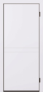 Одностворчатая утепленная металлическая дверь Termo 198346 с зеркалом в Москве