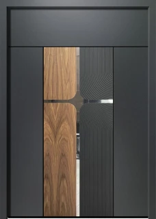 Эмаль с фрезеровкой Ral 9005 Combo 06 ДСФББ